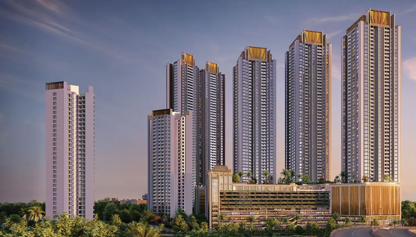 Puravankara Lokhandwala Andheri West modern high-rise elevation